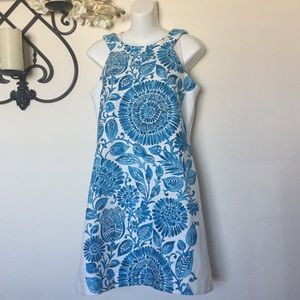 Just Taylor Medallion Print Dress 10